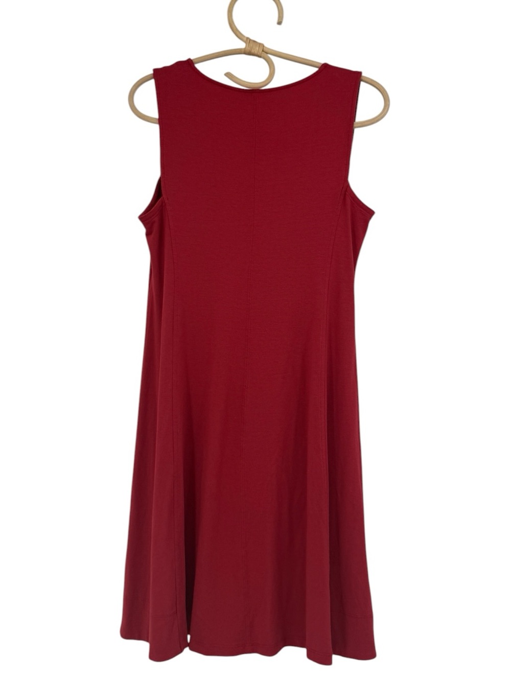 Eileen Fisher V Neckline A Line T Shirt Dress Womens Petite Small Casual Staple - Picture 6 of 13